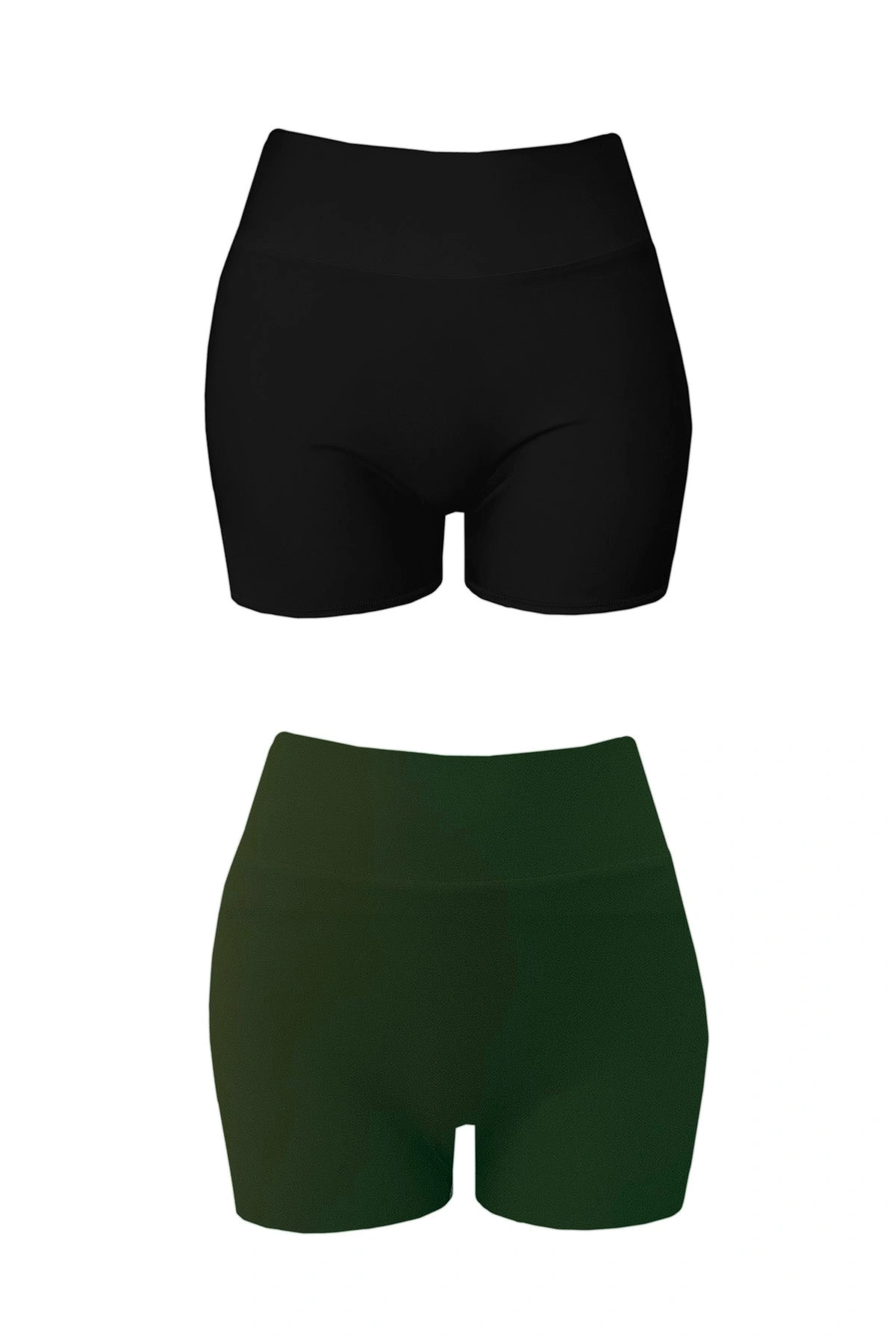 Andi Badeshorts: Eucalyptus-Mond Zauber für sonnige Tage – Wendbar & stilvoll!